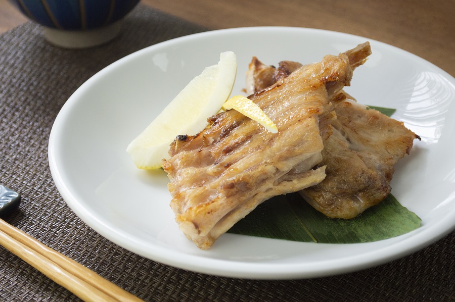 簡単美味しい メカジキハーモニカの塩焼き うまい三陸 気仙沼お魚いちば