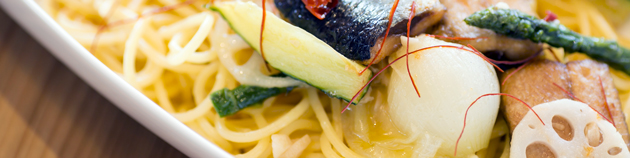 アヒージョパスタ