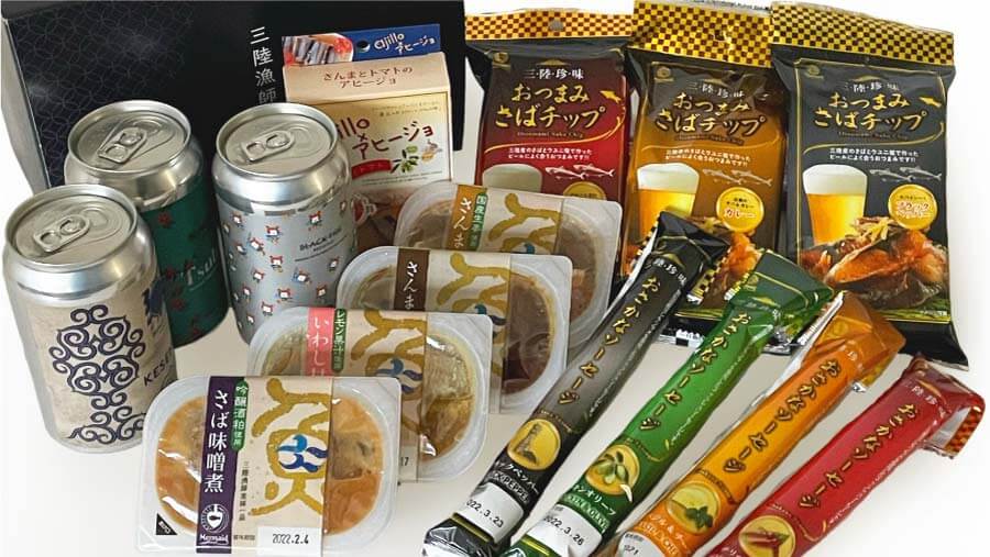 日本酒とお刺身セット