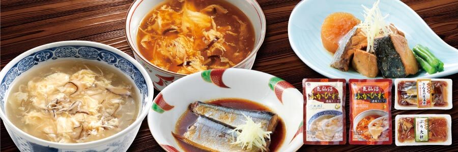 煮魚惣菜『三陸海彩』4種